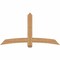Ekena Millwork Bellingham Timber Gable Bracket, Western Red Cedar, 72"W x 39"H x 5 1/2"D x 5 1/2"F, 13/12 Pitch GBW072X39X0606BEL00SWR - alternate 1